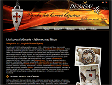 Tablet Screenshot of design-m.cz